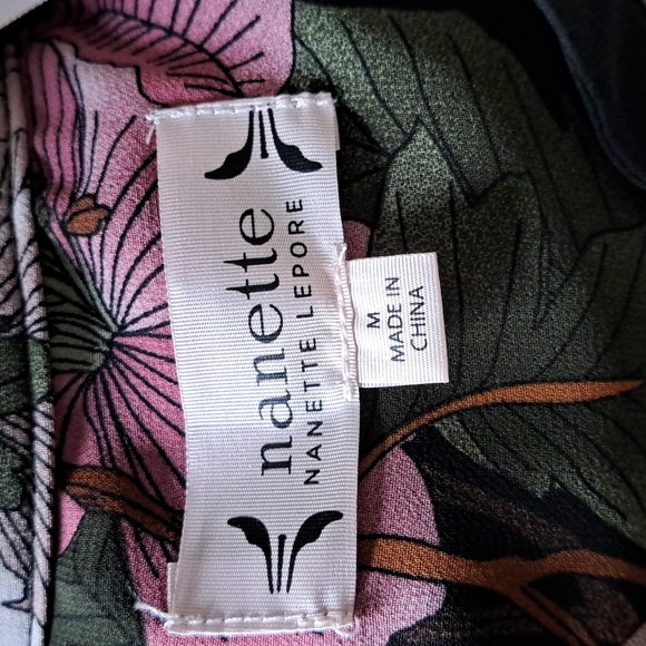 NANETTE NANETTE LEPORE Floral-Print Long-Sleeve Shirt - Picture 10 of 10